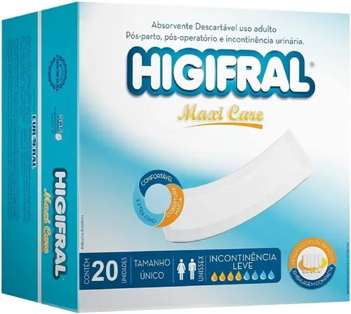 ABSORVENTE GERIATRICO HIGIFRAL 20 UN