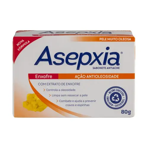 ASEPXIA SAB 80 GR ENXOFRE ANTIOLEOSIDADE