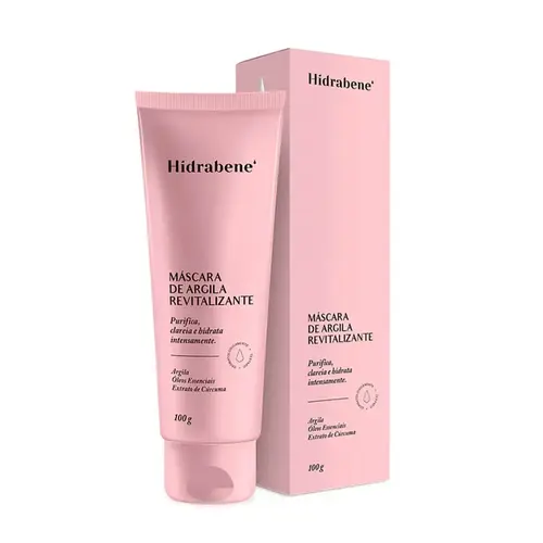 HIDRABENE MASCARA DE ARGILA REVITALIZANTE - 100G