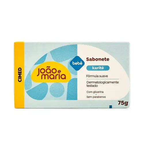 SABONETE JOAO E MARIA BEBE 75G KARITE