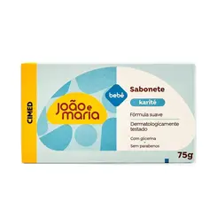 SABONETE JOAO E MARIA BEBE 75G KARITE