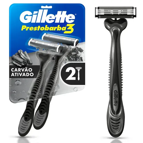 APAR PRESTOBARBA 3 CARBONO C/2 UN