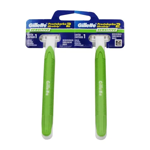 APAR BARBA PRESTOBARBA 2 ULTRAGRIP C/2 SENSITIVE