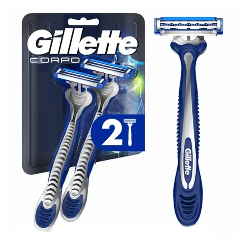 APARELHO GILLETTE PRESTOBARBA CORPO C/2UN