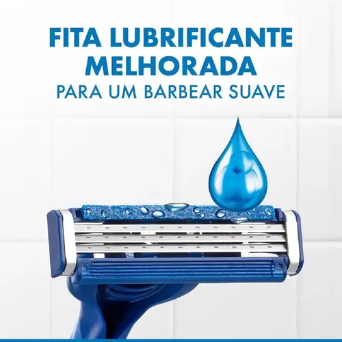APARELHO GILLETTE PRESTOBARBA3 COMFORTGEL C/2UN