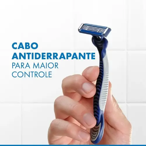 APARELHO GILLETTE PRESTOBARBA3 COMFORTGEL C/2UN