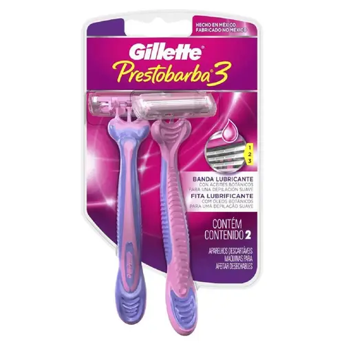 APAR BARBA PRESTOBARBA 3 MULHER