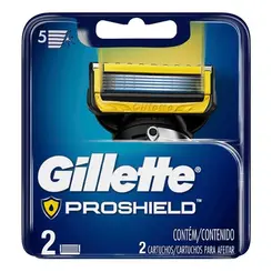 CARGA GILLETTE FUSION PROSHIELD C/2 UN