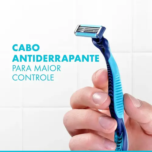 APARELHO GILLETTE PRESTOBARBA3 COOL C/2UN