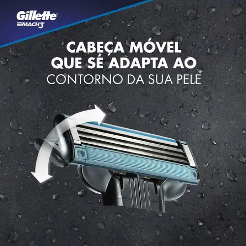 CARGA GILLETTE MACH 3 REGULAR C/2 UN