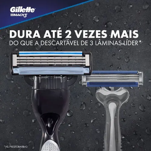 CARGA GILLETTE MACH 3 REGULAR C/2 UN