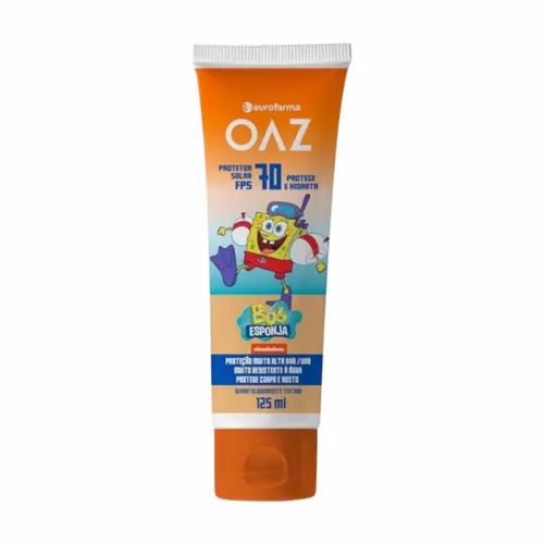 OAZ PROTETOR SOLAR FPS 70 BOB ESPONJA 125 ML EUROFARMA