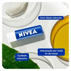 PROTETOR LABIAL NIVEA 4,8G ORIGINAL CARE