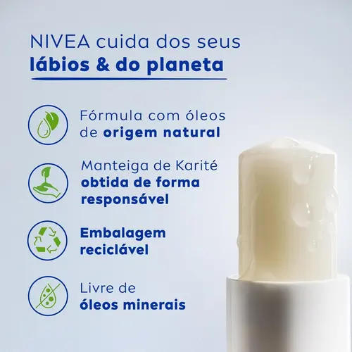 PROTETOR LABIAL NIVEA MED REPAIR FPS15 4,8G