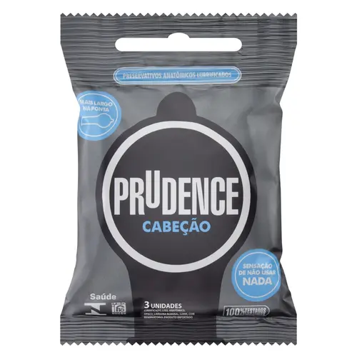 PRESERVATIVO PRUDENCE 3UN CABECAO