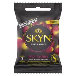 PRESERV BLOWTEX SKYN 3UN SEXY CHERRY