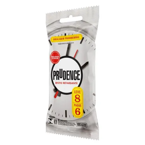 PRESERVATIVO PRUDENCE 6UN EFEITO RETARDANTE
