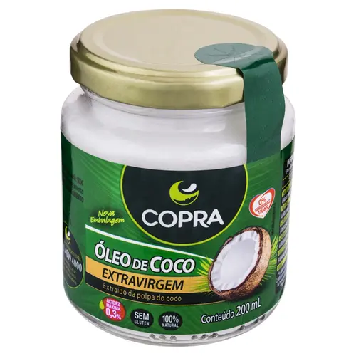 OLEO DE COCO EXTRA-VIRGEM 200M