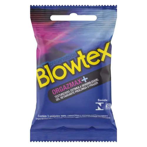 PRESERVATIVO BLOWTEX 3UN ORGAZMAX+