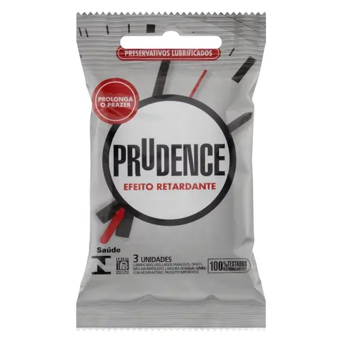 PRESERVATIVO PRUDENCE 3UN EFEITO RETARDANTE