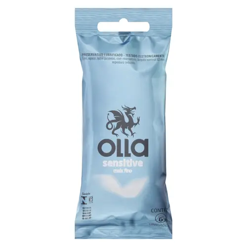 PRESERVATIVO OLLA LUB SENSITIV
