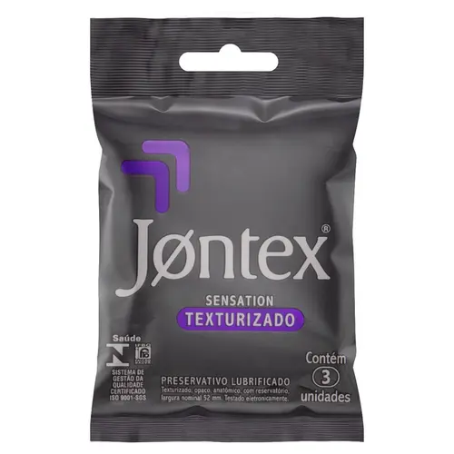 PRESERVATIVO JONTEX 3UN TEXTURIZADO