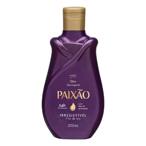 OLEO CORPORAL PAIXAO IRRESISTIVEL FLOR DE LIS 200 ML