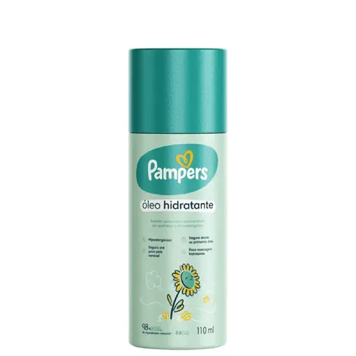 OLEO HIDRATANTE CORPORAL PAMPERS GIRASSOL 110ML