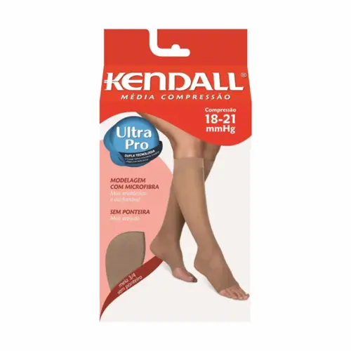 MEIA ELASTICA KENDAL 3/4 MEDIA  S/PONT.MEL G