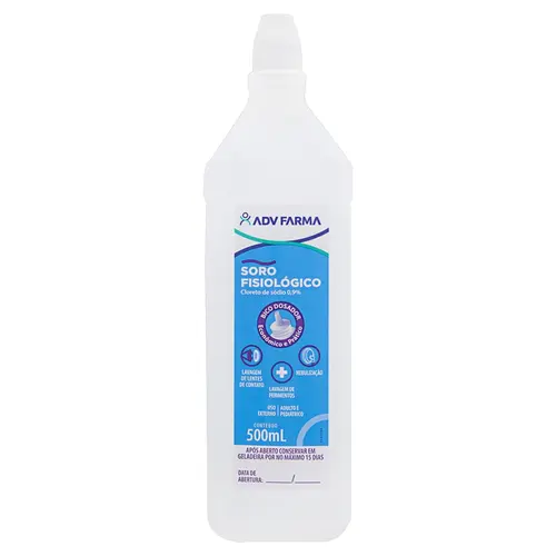 SOLUCAO FISIOLOGICO 9% ADV 500 ML