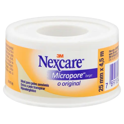 MICROPORE NEXCARE BEGE 25MMX4.5M