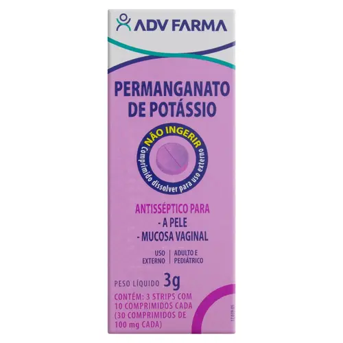 PERMANGANATO POTASSIO 10 CPR.