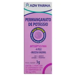 PERMANGANATO POTASSIO 10 CPR.