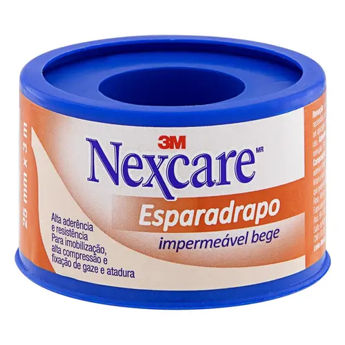 ESPARADRAPO NEXCARE BEGE 25MMX3M