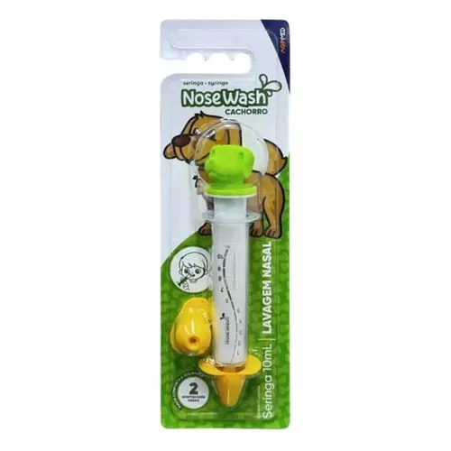 SERINGA LAVAGEM NASAL NOSEWASH CACHORRO 10ML