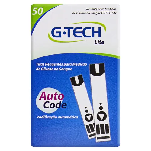 TIRAS G-TECH P/GLICOSE LITE 50 UN