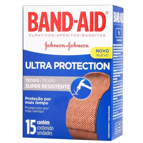 CURATIVO BAND-AID ULTRAPROTION 15UN