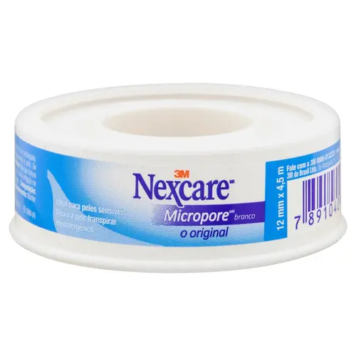 FITA MICROPOROSA BRANCA 3M 1,2CMX4,5M