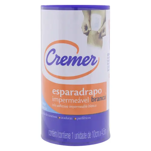 ESPARADRAPO CREMER BRANCO 10CMx4,5M