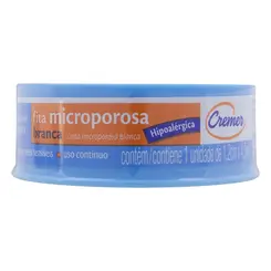 FITA MICROPOROSA CREMER BRANCA 1,2CMx4,5M