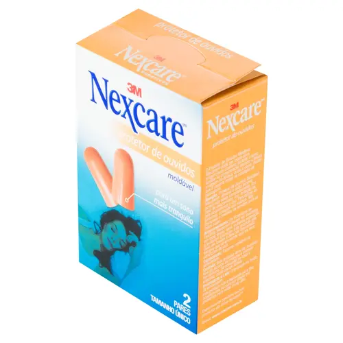 PROTETOR DE OUVIDO NEXCARE C/2