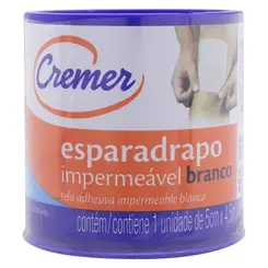 ESPARADRAPO CREMER BRANCO 5CMx4,5M