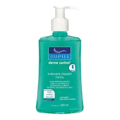 SAB LIQ FACIAL NUPILL DERME CONTROL 200ML
