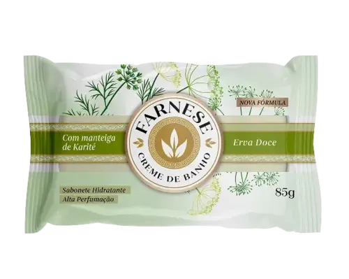 SABONETE FARNESE 85 GR ERVA DOCE