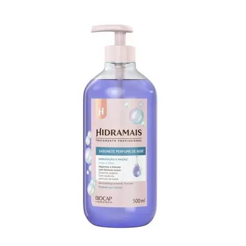 SABONETE LIQUIDO HIDRAMAIS 500ML PERFUME DE BEBE