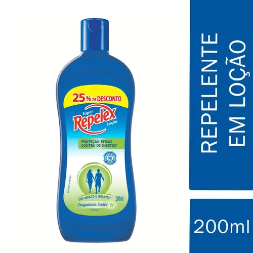REPELENTE SUPER REPELEX LOCAO 200 ML