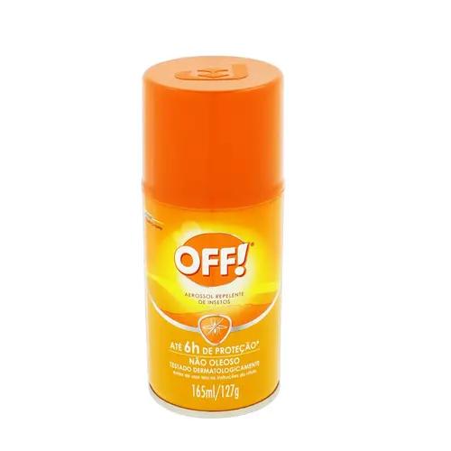 REPELENTE OFF AEROSOL C/165 ML