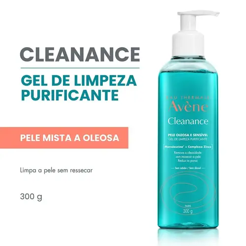 CLEANANCE AVENE GEL DE LIMPEZA PURIFICANTE 300G