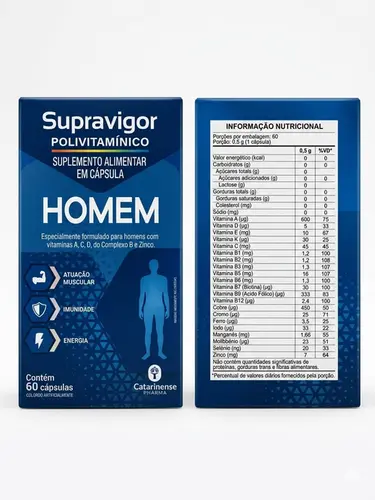 SUPRAVIGOR HOMEM 60 CPS L:3033