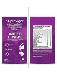 SUPRAVIGOR CABELOS E UNHAS 60